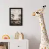 Klassiek - Landschap - Neutraal fotolijst zwart zonder passe partout klein -usfeer4_kinderkamer