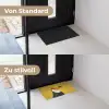 Toekan - Minimalistisch - Snavel - Oranje Deurmat klein -voor-na_DE
