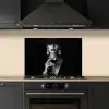 Vrouw - Cocktail - Chic keuken achterwand spatscherm klein -sfeer1