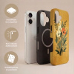 Bladeren - Boeket - Bloemen - Geel Toughcase MagSafe Apple iPhone 17 klein -USP_Lagen_DE