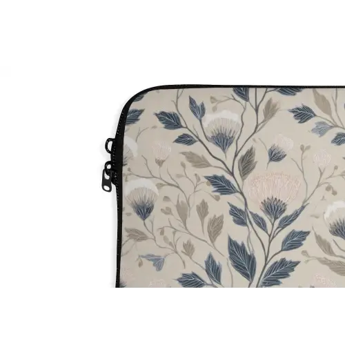 Klassiek - Botanisch - Kleurrijk laptophoes neopreen klein 279 -detail