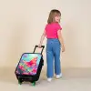 Verbluffende vlinder Kinderkoffer - Zwart klein -sfeer1