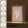 Tros - Druiven - Illustratie - Bladeren Light Box met kabel (Tafellamp) klein -USP_NL