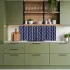 Oceaan - Touw - Blauw - Wit keuken achterwand 2 middel 871 -sfeer3