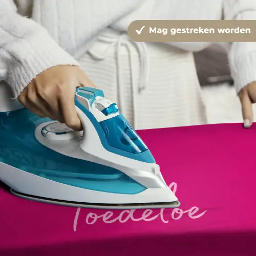 Toedeloe - Roze Wandkleed katoen klein -sfeer9
