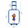 Sterrenmagie met krullen Kinderkoffer - Blauw klein -productfoto_formaten