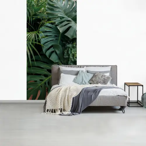 Planten - Jungle - Bladeren - Tropisch fotobehang vinyl groot -slaapkamer
