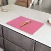 Hoorntje - Schepijs - Roze Inductie beschermer vinyl 3mm klein -sfeer8
