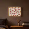 Hartjes - Krant - Loveyou Light Box met batterij (Wandlamp) middel -sfeer4