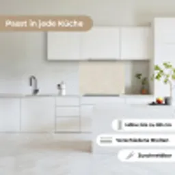 Zandkleurig - Modern - Egaal keuken achterwand 2 middel 865 -sfeer4_DE
