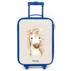 Bohemian paard in pastel kleuren Kinderkoffer - Blauw klein -zz3dotto