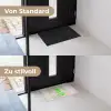 YOLO - Groen - Neon - Slangenprnt Deurmat klein -voor-na_DE