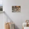 Marmerlook - Goud - Glitter - Luxe - Marmer - Wit tuinposter los doek klein -sfeer8