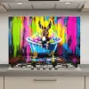 Ezel - Badkuip - Roze - Schuim keuken achterwand spatscherm klein -3d_website