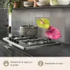 Planten - Anthurium - Groen - Roze keuken achterwand spatscherm klein -usp_ES