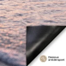 Meeuwen - Strand - Zee - Roze Deurmat klein -antislip_FR