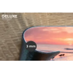 Meeuwen - Strand - Zee - Roze Placemat vinyl groot -closeup