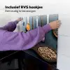 Kruiden - Lepels - Specerijen - Keuken Inductie beschemer met haakjes middel -ky-ophangen-nl