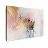 Abstract - Pastel kleuren - Goud - Modern - Aesthetic canvas 2cm klein -z3d