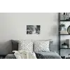 Bos - Winter - Bomen - Natuur - Pad - Sneeuw Muursticker klein -slaapkamer