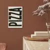 Pizza - Decoratie - Japandi - Vintage aluminium wit klein -sfeer4