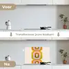 Stapel - Vormen - Geblokt - Oranje keuken achterwand spatscherm klein -voor_na_NL