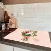 Boeket - Strikje - Kaartje - Quote Inductie beschermer vinyl 3mm klein -sfeer3