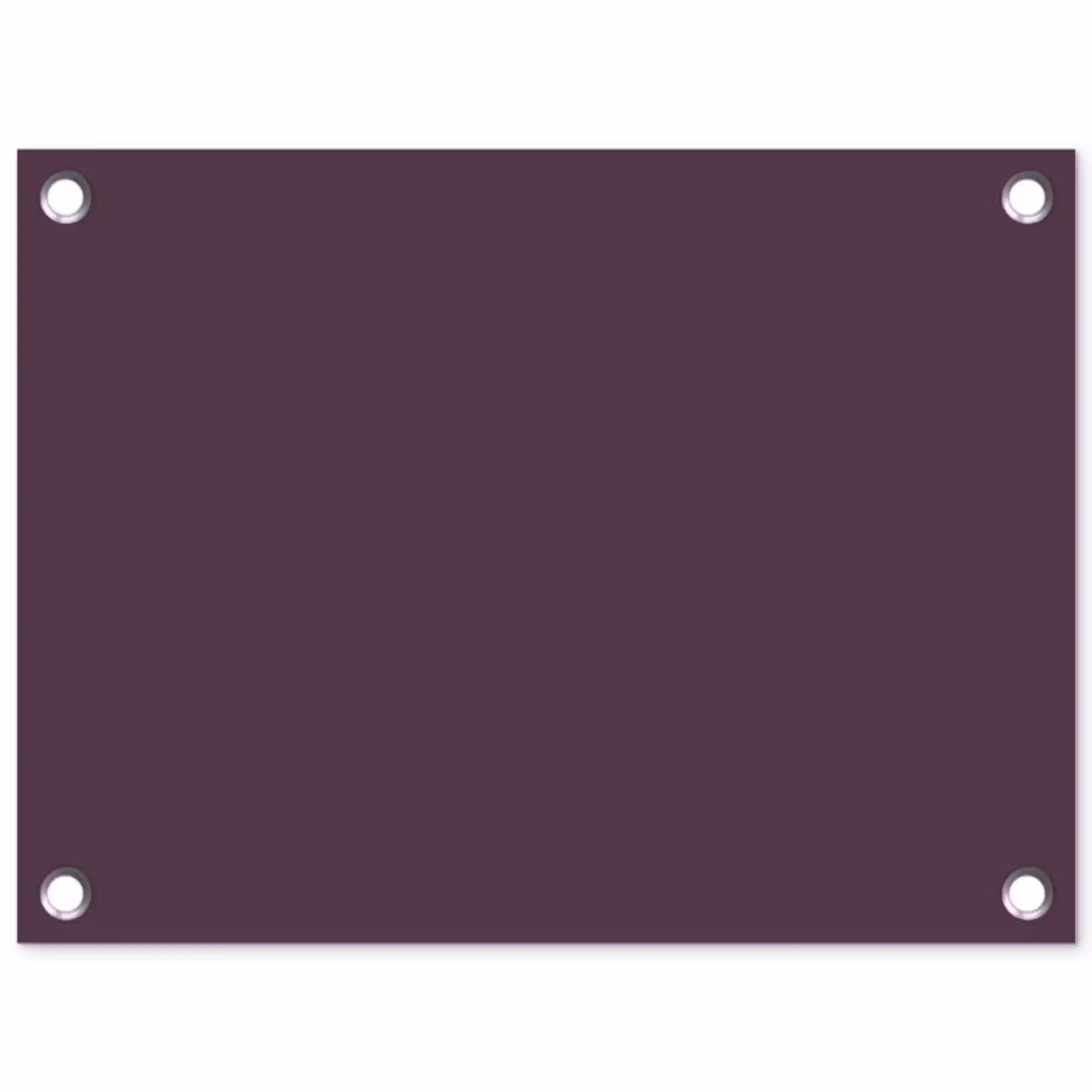 Midnight - Plum - Paars tuinposter los doek klein 239 -3d