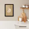 Bananen - Beige - Lijntekening - Minimalistisch KitchenYeah - Keuken - Fotolijst klein -sfeer1