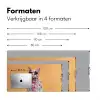 Zonnebril - Kat - Sjaal - Bloemen Muismat XXL klein -sfeer5