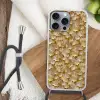 Ginkgo - Bladeren - Goud Hoesje iPhone 16 Pro Max met koord klein 804 -sfeer4