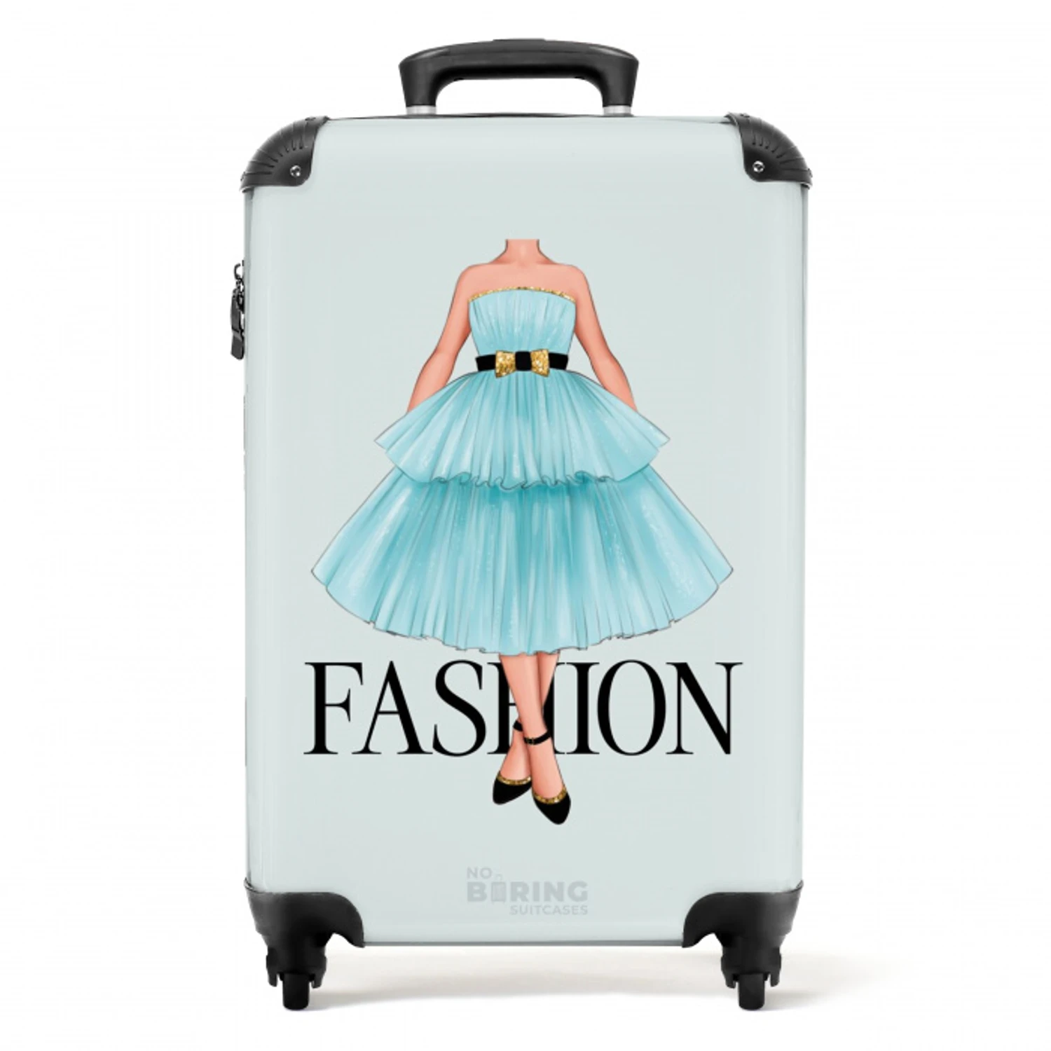 18 NBS - Handbagage koffer - Unisex middel -productfoto_recht