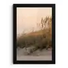 Duinlandschap - Zonsondergang - Strand fotolijst zwart zonder passe partout klein -3d