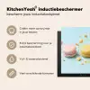 Macarons - Kleurrijk - Pastel Inductie beschermer vinyl 3mm middel -sfeer2