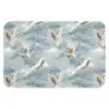 Wolken - Kraanvogels - Blauw WCmat klein 1009 -3d