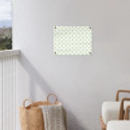 Dots - Klassiek - Groen tuinposter los doek klein 239 -sfeer8