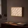 Bloesem - Koolmees - Roze Light Box met batterij (Wandlamp) middel 907 -sfeer1