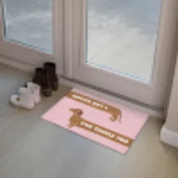Quote - Pink - Dog Deurmat klein -sfeer3