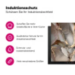 Aarde Ontmoet Metaal Inductie beschermer vinyl 3mm klein -zzzzzzz-lf-ups