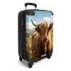 Schotse hooglander in weide NBS - Handbagage koffer - Kinderen Unisex middel -productfoto_3d