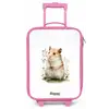 Dier - Natuur - Hamster Kinderkoffer - Roze klein -zz3dotto