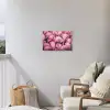 Flamingo - Roze - Dieren Tuinposter op houten frame 2 cm dik klein -sfeer1