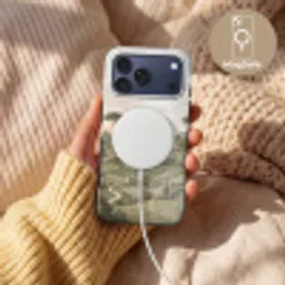 Landschap - Heuvels - Zandpad - Groen Toughcase MagSafe Apple iPhone 17 Pro Max klein -USP_MagsafeV