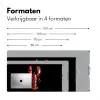 Kreeft - Glossier Rood - Zwart Muismat XXL klein -sfeer5