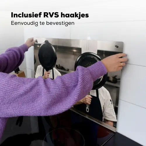 Koks - Koekenpannen - Keuken Inductie beschemer met haakjes klein -ky-ophangen-nl