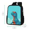 Dino - Zonnebril - Blauw Rugzak - Zwart middel -productfoto_formaten
