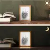 Basketbal - Wit - Schaduw - Lijnen Light Box met kabel (Tafellamp) klein -sfeer3