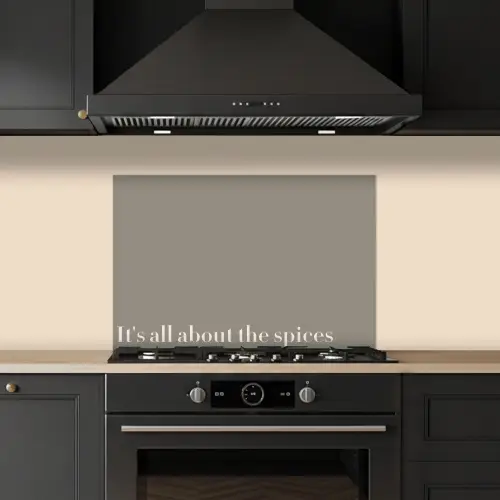 It's all about the spices keuken achterwand spatscherm klein -sfeer1