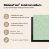 Verfrissende Groene Bladeren Inductie beschermer vinyl 3mm middel -tsfeer2_DE
