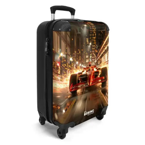 Rapid red Koffer - NBS - Handbagage middel -productfoto_3d
